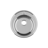 Мойка, нержавеющая cталь, полированная, D510, Basic, IDDIS, BAS51P0i77 — фото, характеристики, купить в PUSHKIN-CLIMBO
