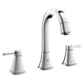 Смеситель для раковины GROHE Grandera с донным клапаном и высоким изливом, 20389000 — фото, характеристики, купить в PUSHKIN-CLIMBO