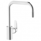 Смеситель для кухни GROHE Eurodisc Cosmopolitan с выдвижным изливом, 31122002 — фото, характеристики, купить в PUSHKIN-CLIMBO