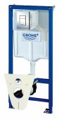 Система инсталляции для унитазов Grohe Rapid SL, 38827000 (4 в 1, с кнопкой смыва) — фото, характеристики, купить в PUSHKIN-CLIMBO