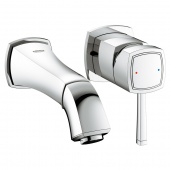 Смеситель для раковины GROHE Grandera (верхняя монтажная часть, вынос 177 ), 19929000 — фото, характеристики, купить в PUSHKIN-CLIMBO