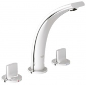 Смеситель для раковины GROHE Ondus с донным клапаном, 20178000 — фото, характеристики, купить в PUSHKIN-CLIMBO