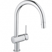 Смеситель для кухни GROHE Minta с C-изливом/лейкой, 32321000 — фото, характеристики, купить в PUSHKIN-CLIMBO