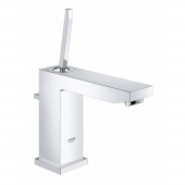 Смеситель для раковины GROHE Eurocube Joy с донным клапаном, средний излив, хром (23657000) — фото, характеристики, купить в PUSHKIN-CLIMBO