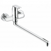 Смеситель для ванны GROHE Eurosmart Cosmopolitan, длинный излив, хром (32847000) — фото, характеристики, купить в PUSHKIN-CLIMBO