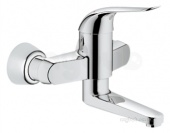 Смеситель для раковины GROHE Euroeco Special (вынос 197 мм, длина рычага 120 мм), 32767000 — фото, характеристики, купить в PUSHKIN-CLIMBO