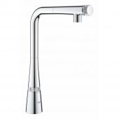 Смеситель для кухни GROHE Zedra SmartControl, хром (31593002) — фото, характеристики, купить в PUSHKIN-CLIMBO