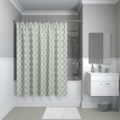 B10P218i11 Штора для ванной комнаты, коллекция Basic — фото, характеристики, купить в PUSHKIN-CLIMBO