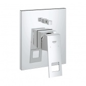 Смеситель для ванны GROHE Eurocube (верхняя монтажная часть), 19896000 — фото, характеристики, купить в PUSHKIN-CLIMBO