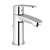 Смеситель для раковины GROHE Eurostyle Cosmopolitan с донным клапаном, уменьшенный, 23037002 — фото, характеристики, купить в PUSHKIN-CLIMBO