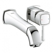 Смеситель для раковины GROHE Grandera (верхняя монтажная часть, вынос 234 мм), 19930000 — фото, характеристики, купить в PUSHKIN-CLIMBO