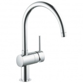 Смеситель для кухни GROHE Minta с C-изливом, 32917000 — фото, характеристики, купить в PUSHKIN-CLIMBO