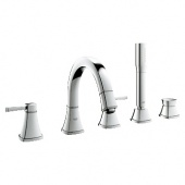 Смеситель для ванны GROHE Grandera с душевым гарнитуром, 19919000 — фото, характеристики, купить в PUSHKIN-CLIMBO
