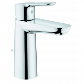 Смеситель для раковины GROHE BauEdge с донным клапаном, M-Size, хром (23758000) — фото, характеристики, купить в PUSHKIN-CLIMBO
