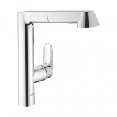 Смеситель для кухни GROHE K7 с выдвижным изливом, 32176000 — фото, характеристики, купить в PUSHKIN-CLIMBO