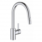 Смеситель для кухни GROHE Eurosmart Cosmopolitan, высокий излив, хром (31481001) — фото, характеристики, купить в PUSHKIN-CLIMBO