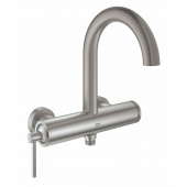 Смеситель для ванны GROHE Atrio New, настенный монтаж, суперсталь (32652DC3) — фото, характеристики, купить в PUSHKIN-CLIMBO