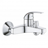 Смеситель для ванны GROHE BauCurve, настенный монтаж (23599000) — фото, характеристики, купить в PUSHKIN-CLIMBO
