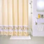 Штора для ванной комнаты 180*200 см полиэстер beige fresco Milardo — фото, характеристики, купить в PUSHKIN-CLIMBO