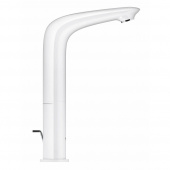 Смеситель для раковины GROHE Eurostyle new с донным клапаном и высоким изливом, белая луна (23569LS3) — фото, характеристики, купить в PUSHKIN-CLIMBO
