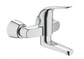 Смеситель для раковины GROHE Euroeco Special (вынос 214 мм, длина рычага 120 мм), 32771000 — фото, характеристики, купить в PUSHKIN-CLIMBO