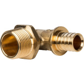 Угольник-переходник с наружной резьбой STOUT 20xR 3/4" — фото, характеристики, купить в PUSHKIN-CLIMBO