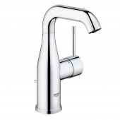 Смеситель для раковины GROHE Essence+ с донным клапаном и средним изливом, 23462001 — фото, характеристики, купить в PUSHKIN-CLIMBO