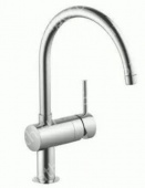 Смеситель для кухни GROHE Minta с C-изливом, 32930000 — фото, характеристики, купить в PUSHKIN-CLIMBO