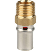 STOUT Переходник с наружной резьбой 1/2"х16 для металлопластиковых труб прессовой — фото, характеристики, купить в PUSHKIN-CLIMBO
