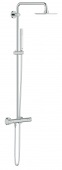 Душевая система с термостатом Grohe Euphoria Cube, 27932000 — фото, характеристики, купить в PUSHKIN-CLIMBO