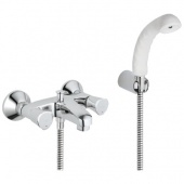 Смеситель для ванны GROHE Costa L с душевым гарнитуром, 25460001 — фото, характеристики, купить в PUSHKIN-CLIMBO