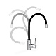 K36SBJBi05 Смеситель для кухни IDDIS, Kitchen 360, черный — фото товара