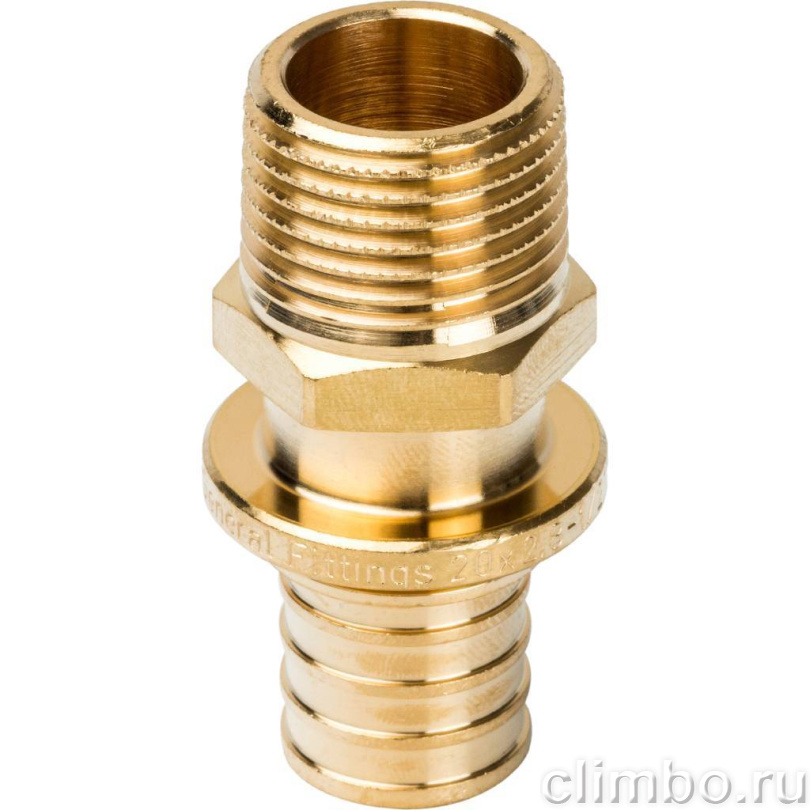Переходник с наружной резьбой STOUT 20xR 1/2" — фото товара