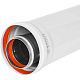 STOUT SCR-6010-000500 STOUT Удлинитель дымохода традиц. коакс. D60(п-м)/100(п-м), L500 — фото, детали конструкции