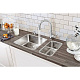 Смеситель для кухни GROHE Parkfield с выдвижным изливом/лейкой, хром (30215001) — фото товара