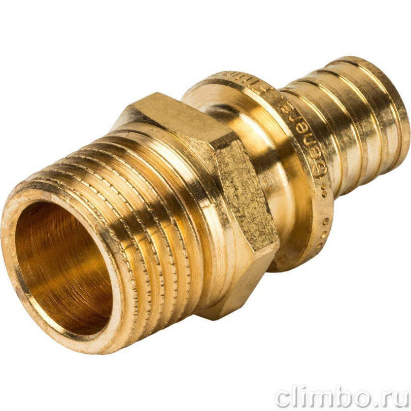 Переходник с наружной резьбой STOUT 16xR 1/2" — фото товара