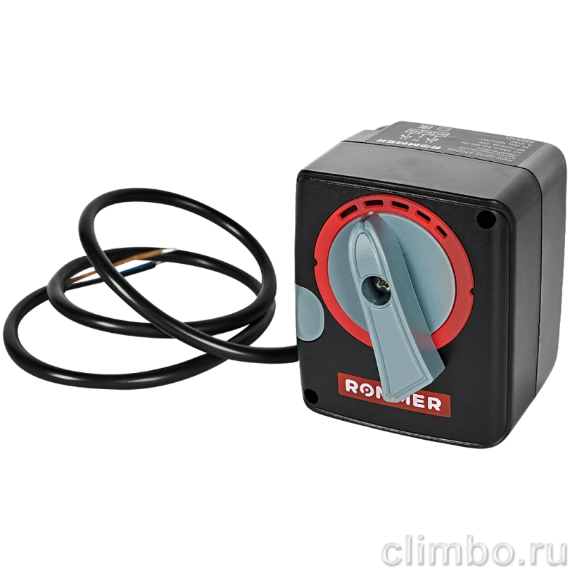 Сервопривод ROMMER 230V, 120s, 10Nm — фото, детали конструкции
