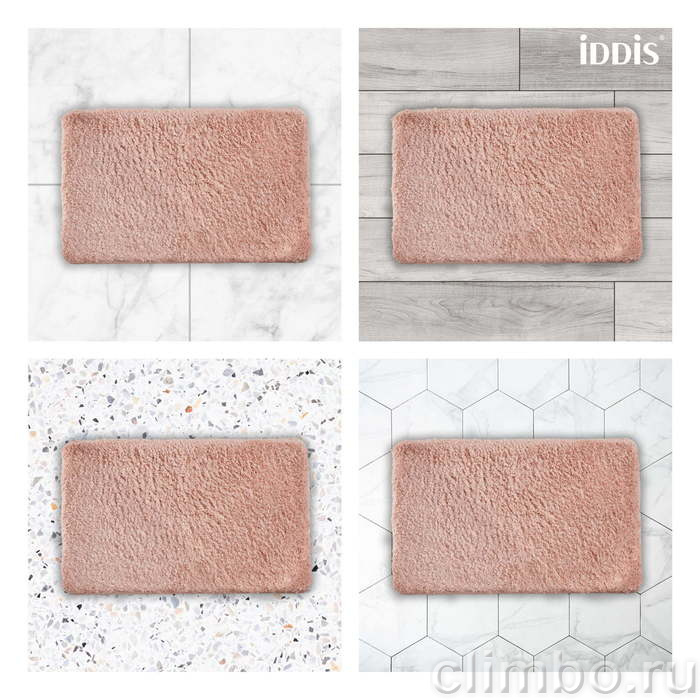 Коврик для ванной комнаты, 50*80 см, микрофибра, IDDIS, D16M580i12 — фото товара