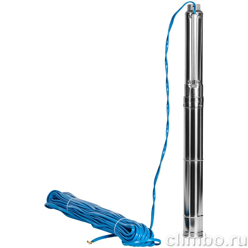 Высокоскоростной скважинный насоc ROMMER RHS 3-65, кабель 50 м (3x1,5 mm2) — фото, детали конструкции