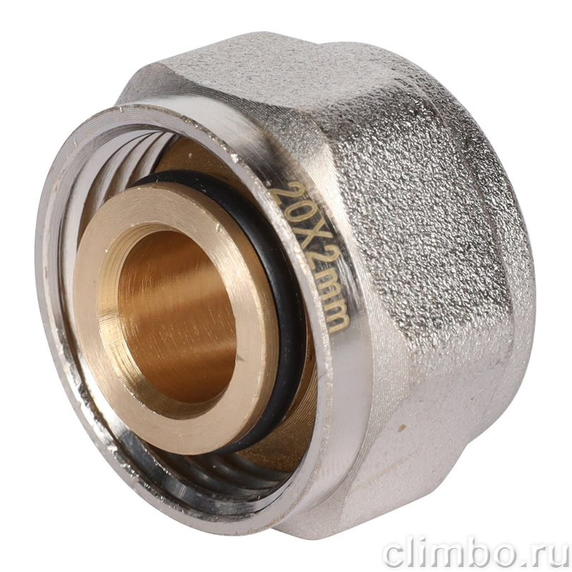 ROMMER Фитинг компрессионный для труб PEX-AL-PEXb 20х2,0х3/4 — фото товара