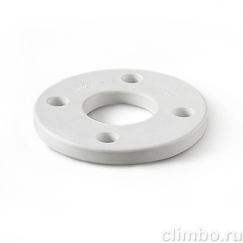 PROAQUA PP-R Фланец пластиковый PN 10 Белый  40 — фото товара