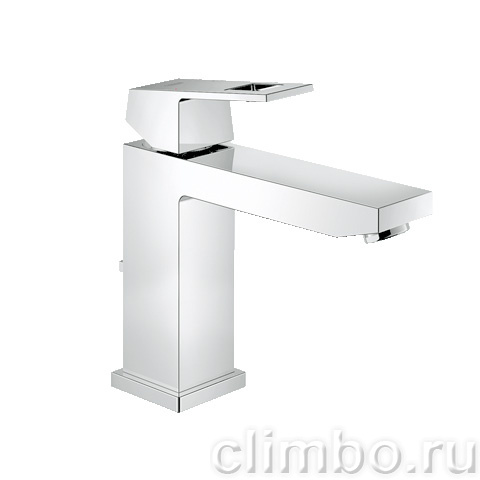 Смеситель для раковины GROHE Eurocube с донным клапаном, 23445000 — фото товара