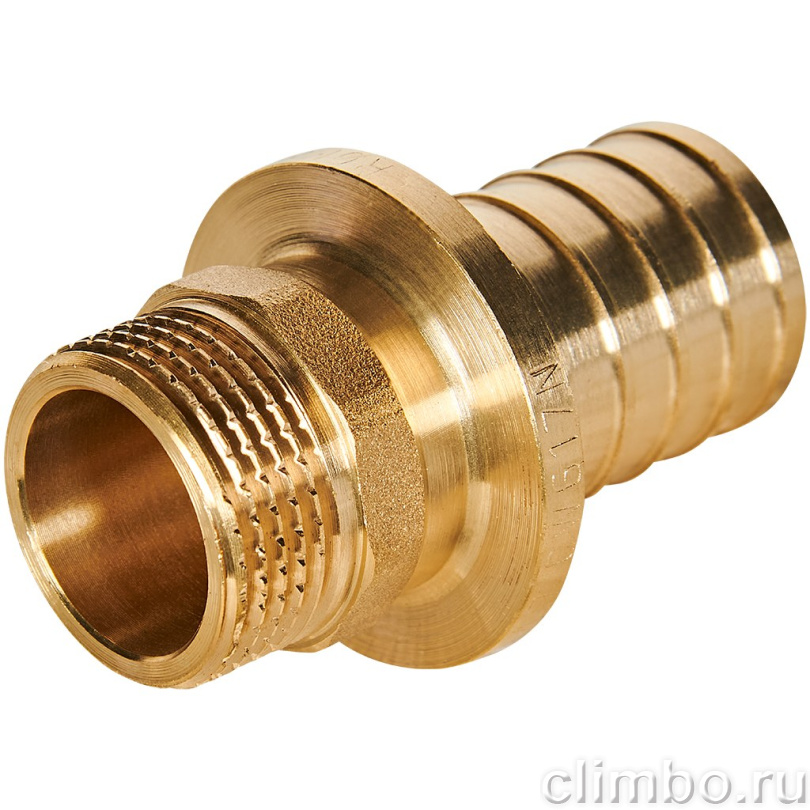 Переходник с наружной резьбой ROMMER 32xG 3/4 для труб из сшитого полиэтилена аксиальный — фото, детали конструкции