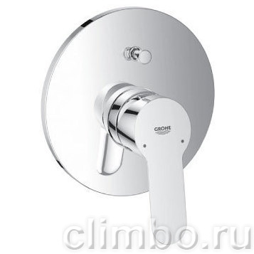 Смеситель для ванны GROHE BauEdge (со встраиваемым механизмом), 29079000 — фото товара