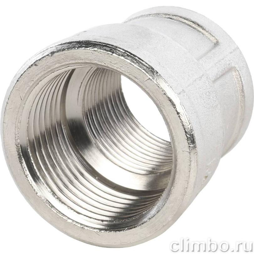 STOUT Муфта ВВ переходная никелированная 1X3/4 — фото товара