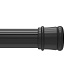 Карниз для ванной комнаты 110-200 см черный Easy Milardo — фото товара