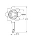 Ручной душ GROHE Rainshower Icon 100 (1 режим), 26115YF0 — фото товара