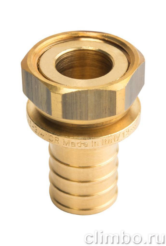 Переходник с накидной гайкой STOUT 25xG 3/4" — фото товара