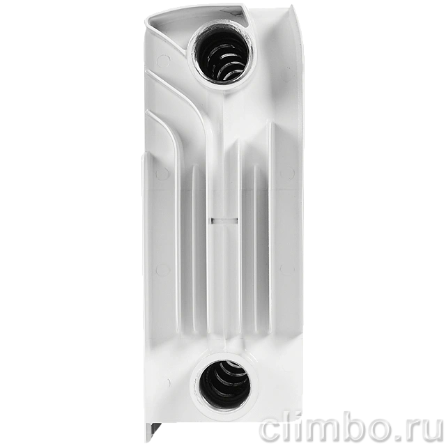 Радиатор биметаллический STOUT TITAN 200 12 секций боковое подключение (белый RAL 9016) — фото, детали конструкции