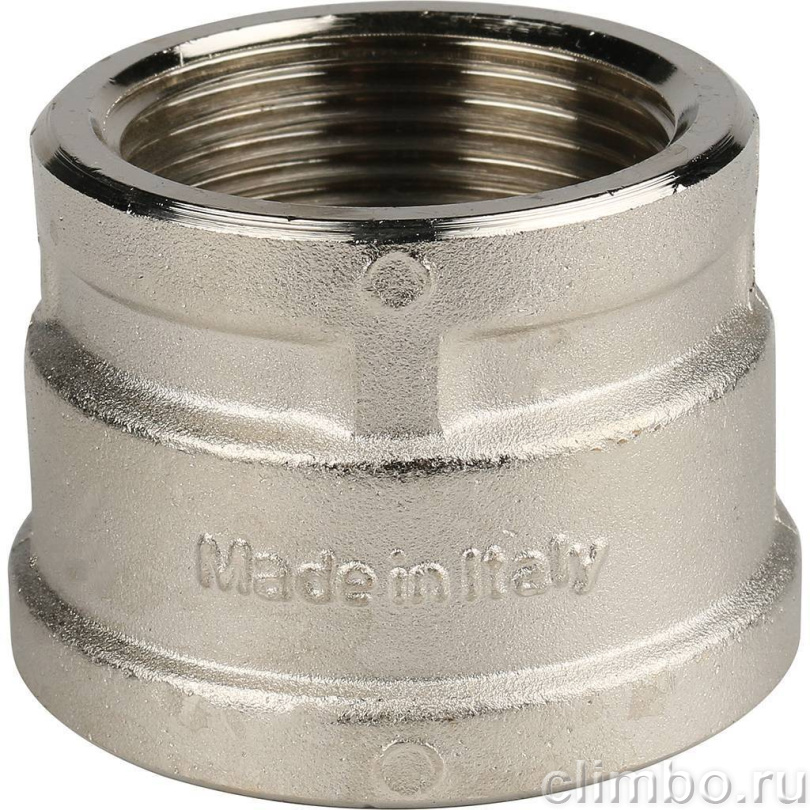 STOUT Муфта ВВ переходная никелированная 11/2X11/4 — фото товара